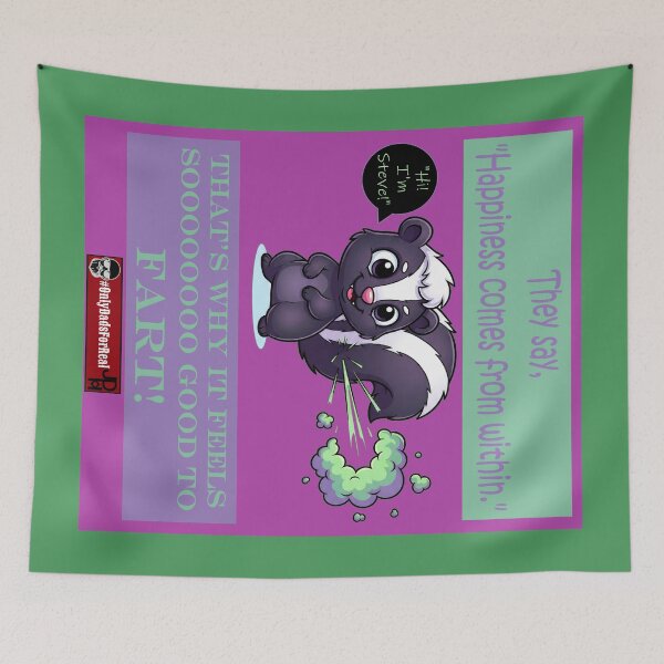 Item preview, Farting Skunk (Purple) *More Colors Available in Collection designed and sold by OnlyDadsForReal.