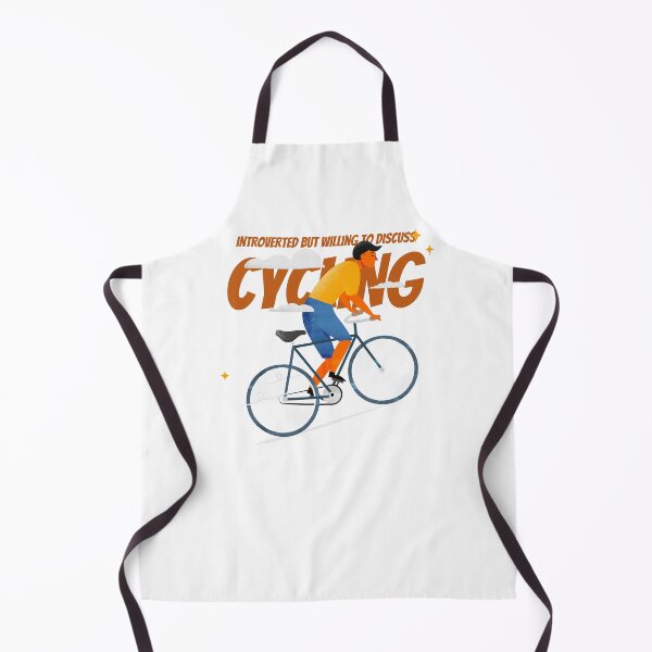 Item preview, Introverted but Willing to Discuss Cycling designed and sold by MagnumVeritasPrints.