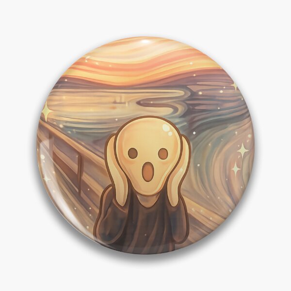 Item preview, the scream designed and sold by ElenaValeShop.