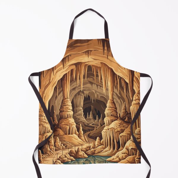 Item preview, Carlsbad Caverns National Park USA Travel Vintage designed and sold by RareDeerArt.