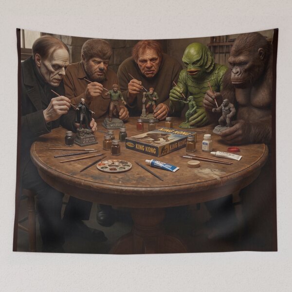 Item preview, Monster Hobby Night designed and sold by graficsfx.