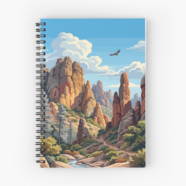 Item preview, Pinnacles National Park USA Travel Vintage designed and sold by RareDeerArt.
