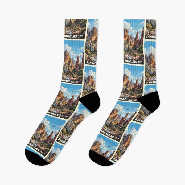 Item preview, Pinnacles National Park USA Travel Vintage designed and sold by RareDeerArt.