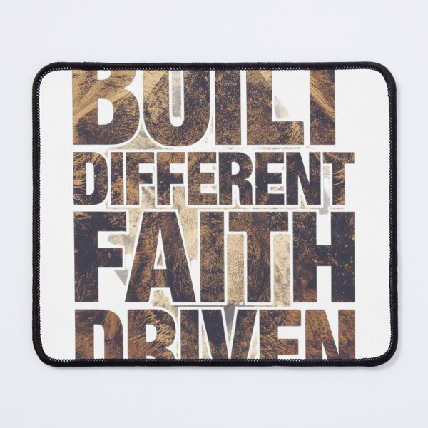 Item preview, Built Different Faith Driven Shirt | Christian Gym Hoodie | Motivational Streetwear designed and sold by guchieworldcollection.