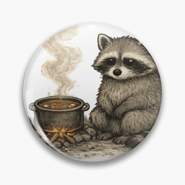 Item preview, Funny Raccoon Meme Cozy Soup Trash Panda Shirt designed and sold by Region.