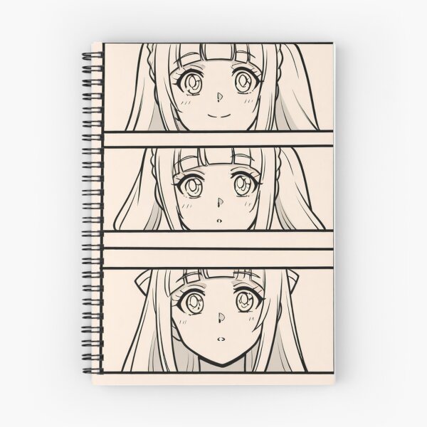 Item preview, Anime - Girl Three Expressions Manga designed and sold by AnimeShin.