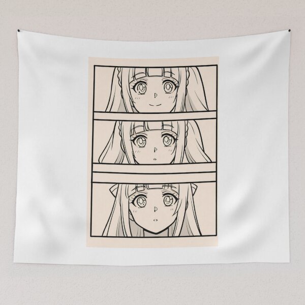Item preview, Anime - Girl Three Expressions Manga designed and sold by AnimeShin.
