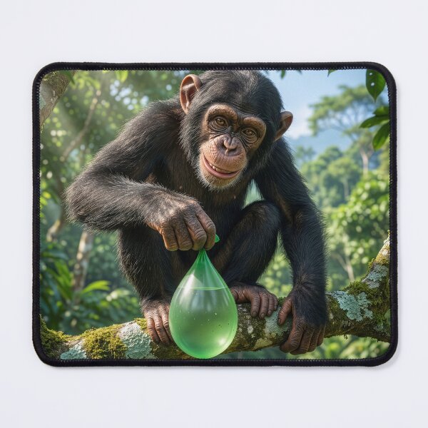 Item preview, Young Chimpanzee Is a Troublemaker designed and sold by Tridentulus.