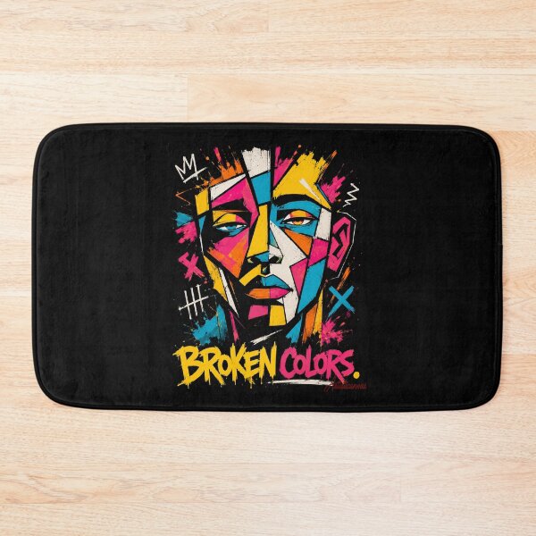 Item preview, Broken Colors Abstract Pop Art Portrait  designed and sold by Artisticanvas.