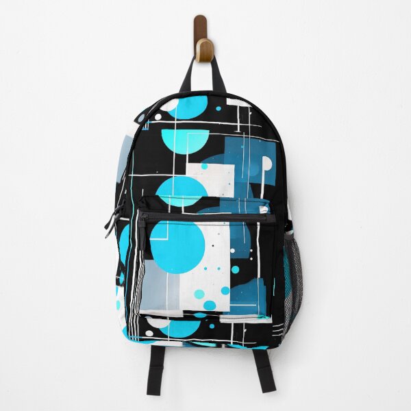 Item preview, Modern Geometric Abstract In Blue, Black And White  designed and sold by DEC02.