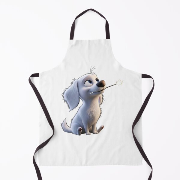 Item preview, Cute White Puppy Magic Wand Sticker | Adorable Cartoon Dog PNG designed and sold by ashwin131.