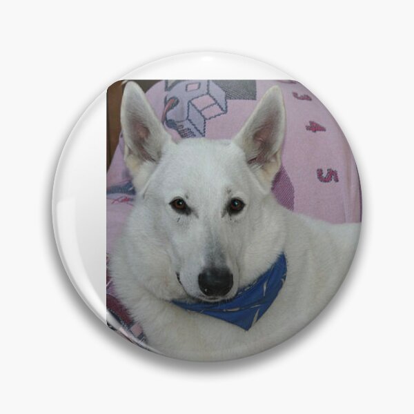 Item preview, White German Shepherd Dog designed and sold by ROSENDE ART HOUSE.
