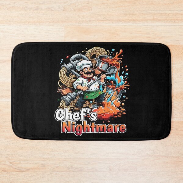 Item preview, A Chef's Spaghetti Nightmare Cartoon designed and sold by flamini.