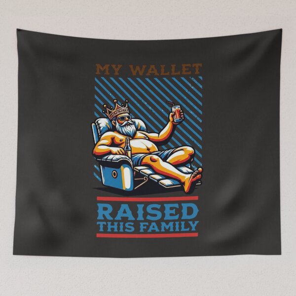 Item preview, My wallet raised this family  designed and sold by InfiniteprintsCo.