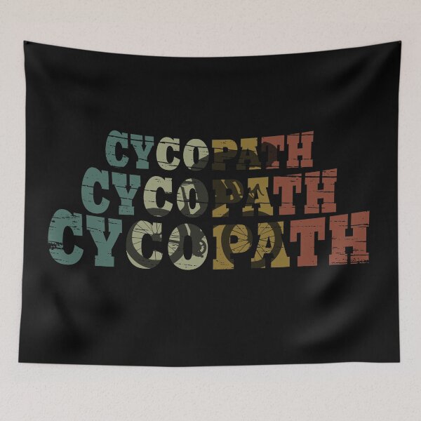 Item preview, Bicycle lover Funny Mountain Biking Cycling Quotes - Cycopath designed and sold by Alexaltay.