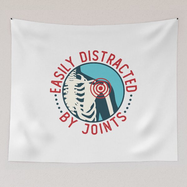 Item preview, Funny Chiropractor Easily Distracted by Joints designed and sold by jaygo.