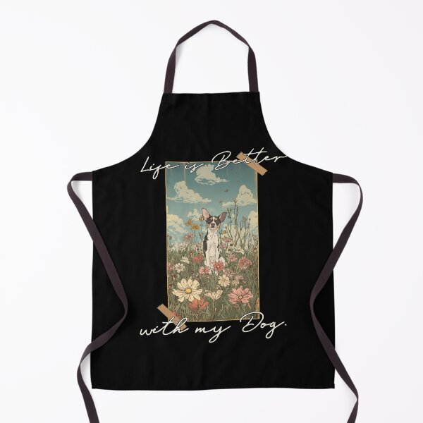 Item preview, Funny Rat Terrier Life is Better Floral Cottagecore Mom Dad Kids designed and sold by rafaeltto.