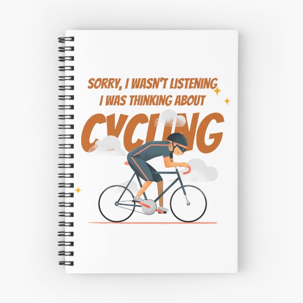 Item preview, Sorry I Wasn't Listening I was Thinking About Cycling designed and sold by MagnumVeritasPrints.