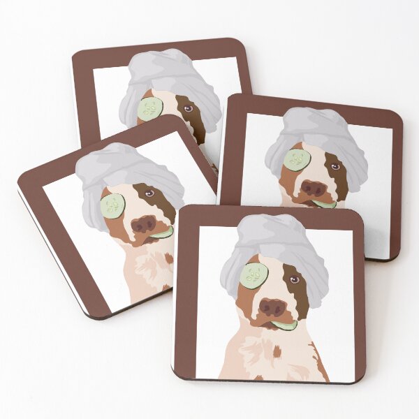 Item preview, Dog Spa Day Funny Bathroom Decor Art designed and sold by Rhodes Shop.