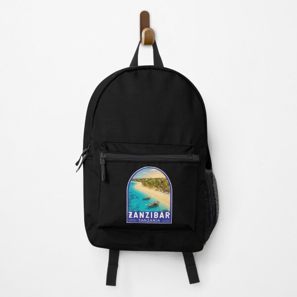 Item preview, Zanzibar Tanzania Travel Art Emblem designed and sold by KrisSidDesigns.