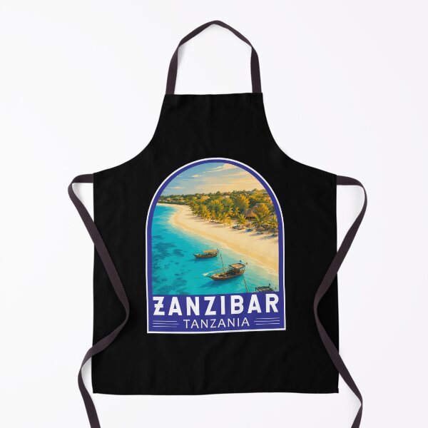 Item preview, Zanzibar Tanzania Travel Art Emblem designed and sold by KrisSidDesigns.