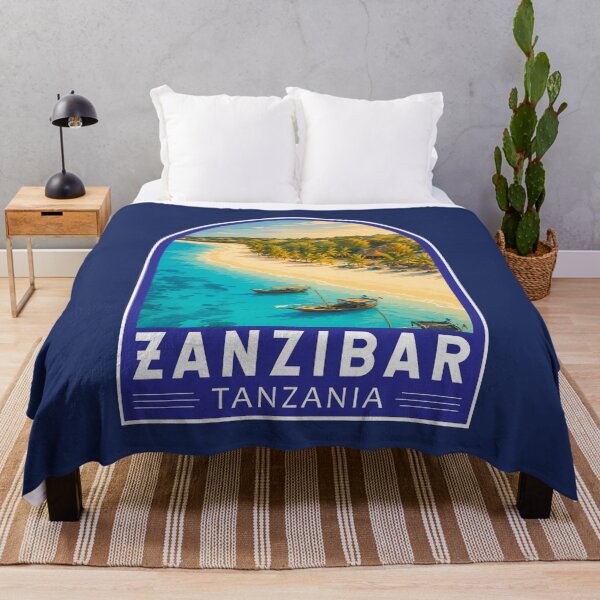 Item preview, Zanzibar Tanzania Travel Art Emblem designed and sold by KrisSidDesigns.