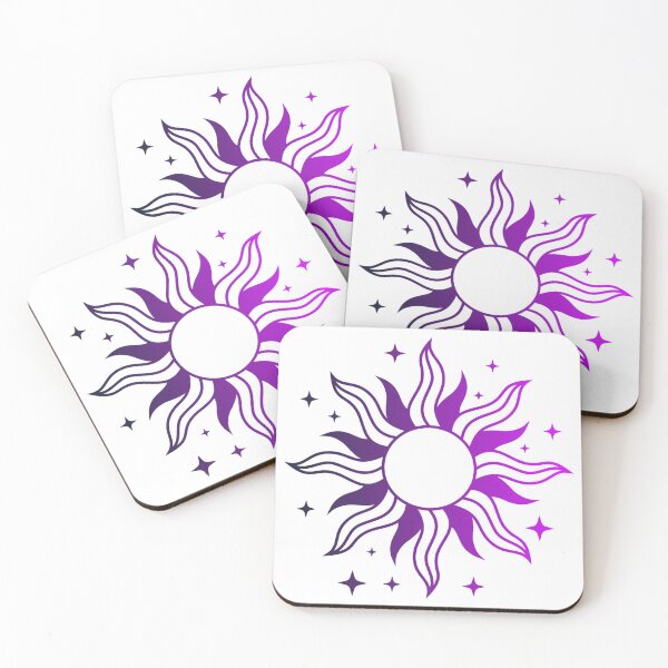 Item preview, Mystical Purple Sun and Stars designed and sold by BetOova.