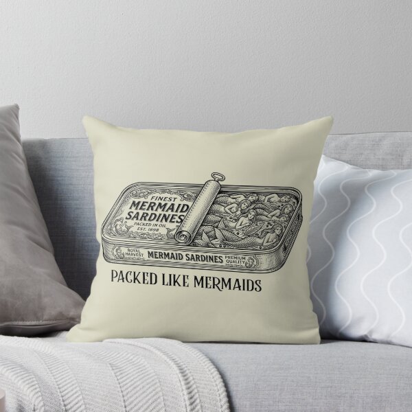 Item preview, Packed Like Mermaids Vintage Engraving Humor Art. designed and sold by KojourinArt.