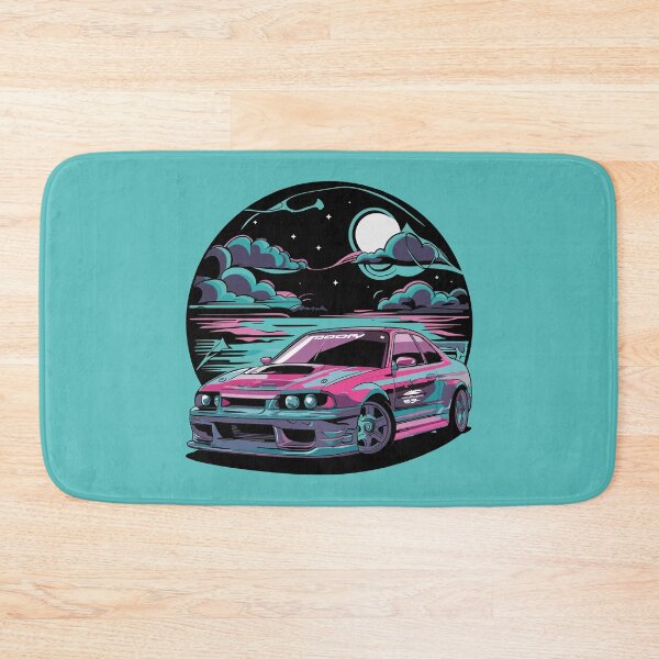 Item preview, Vintage Classic Car Drift Art designed and sold by PrintCarClub.