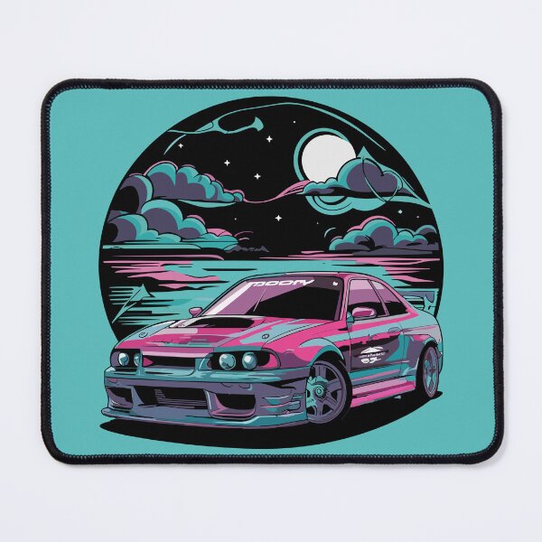 Item preview, Vintage Classic Car Drift Art designed and sold by PrintCarClub.