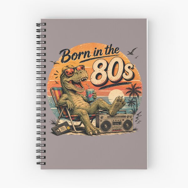 Item preview, Born in the 80s Prehistoric – Born in the 80s Retro Dinosaur Design designed and sold by byaga.