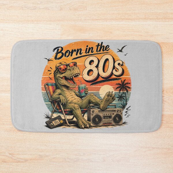 Item preview, Born in the 80s Prehistoric – Born in the 80s Retro Dinosaur Design designed and sold by byaga.