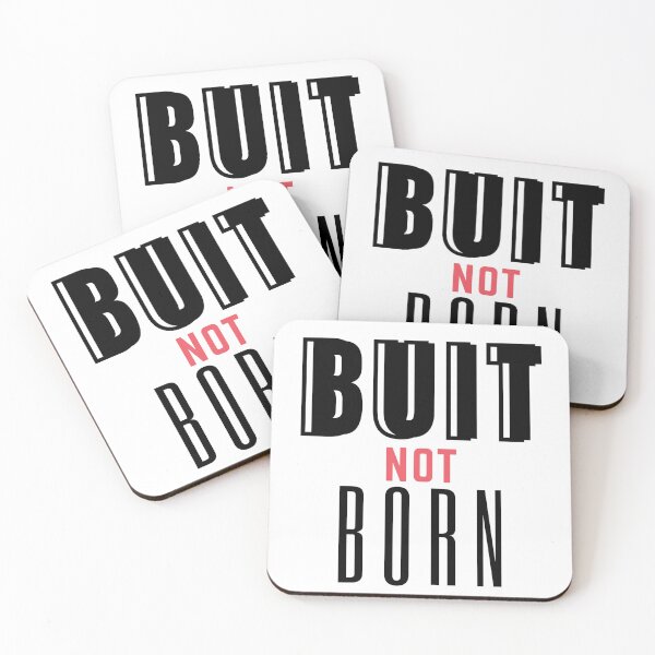Item preview, Built Not Born Motivational Gym Fitness Hustle Gift designed and sold by designcolossal.
