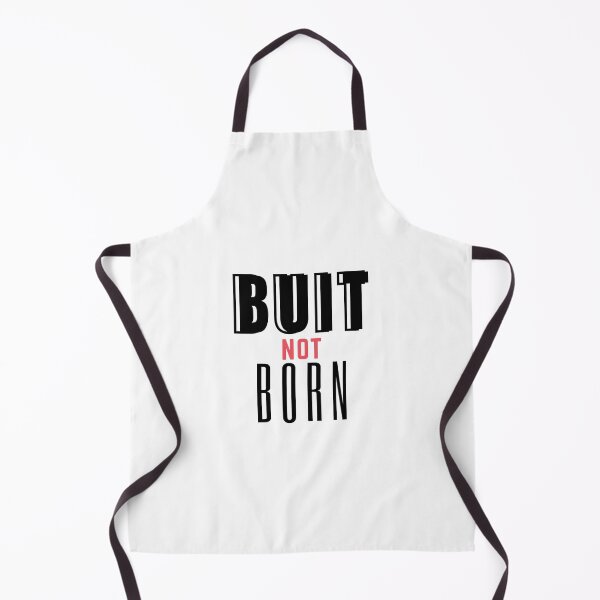Item preview, Built Not Born Motivational Gym Fitness Hustle Gift designed and sold by designcolossal.