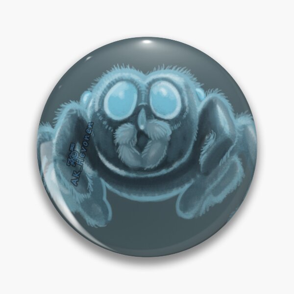 Item preview, Jumping Spider In Blue designed and sold by AK-Hevonen.