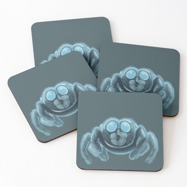 Item preview, Jumping Spider In Blue designed and sold by AK-Hevonen.