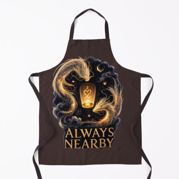 Item preview, Always Nearby, Mystical Koi Dragon Love Design, Fantasy Romance Artwork designed and sold by JagrDesigns.