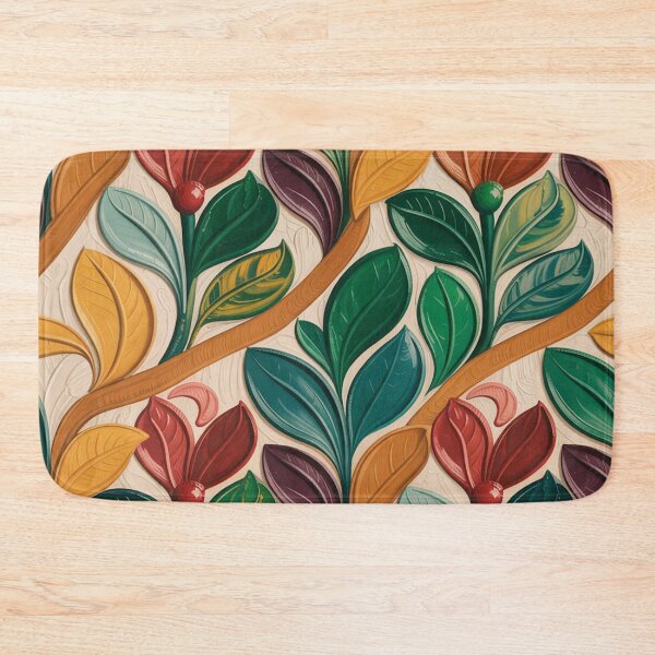 Item preview, Vibrant Ornate Floral Vine Pattern | Rich William Morris Style Seamless Repeat designed and sold by Midnight Veil Designs.