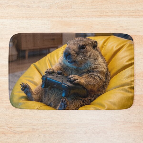 Item preview, Groundhog Gamer Knows His Way Around a Joystick designed and sold by Tridentulus.