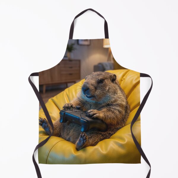Item preview, Groundhog Gamer Knows His Way Around a Joystick designed and sold by Tridentulus.