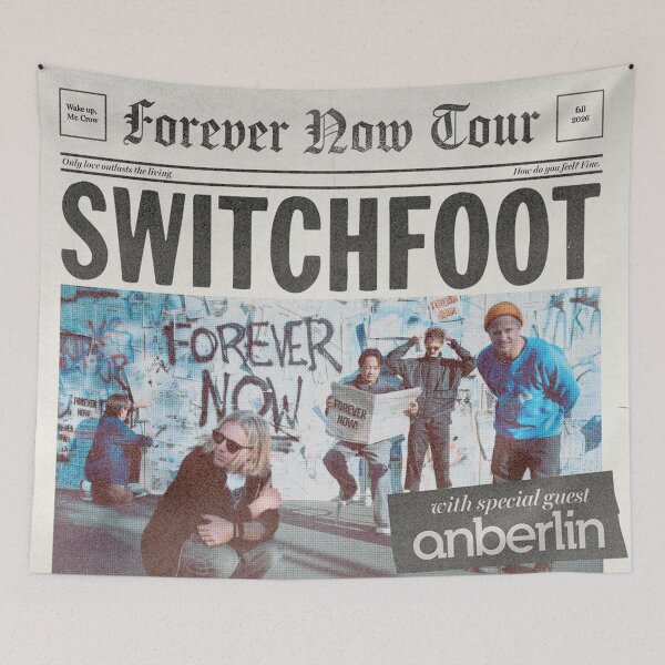 Item preview, forever now switchfoot tour 2026 manapila designed and sold by sephmclell.