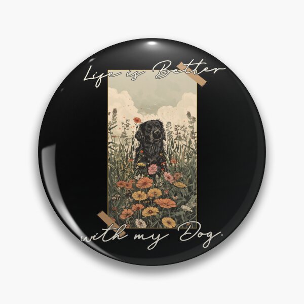 Item preview, Funny Newfoundland Life is Better Floral Cottagecore Mom Dad Kids designed and sold by rafaeltto.