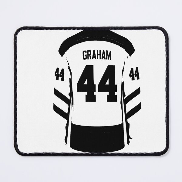 Item preview, Graham 44 Ice Hockey Jersey Retro Bookish Graphic designed and sold by Hilmanku.