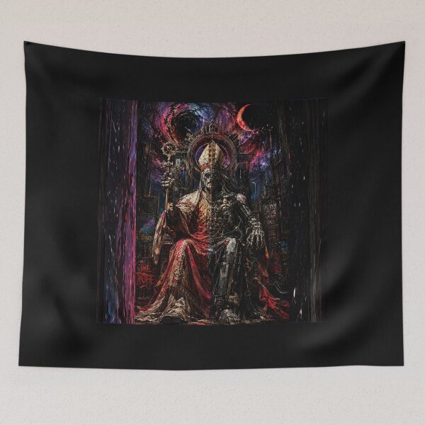 Item preview, Space Cathedral of Dreams Tarot Card The Pope #10 designed and sold by Helios Be. Lavsh.