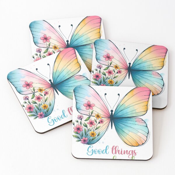 Item preview, Butterfly good things are ahead designed and sold by KoroShirts.
