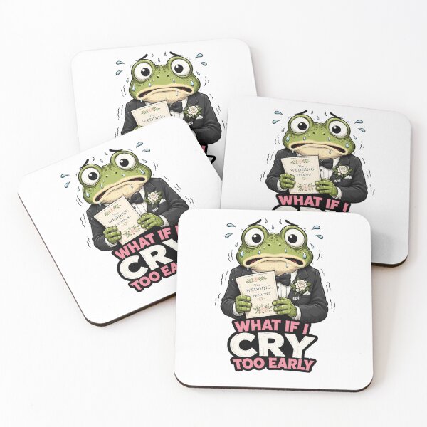 Item preview, Crying Frog Groom Tuxedo Funny Wedding Gift designed and sold by Gentlestate.