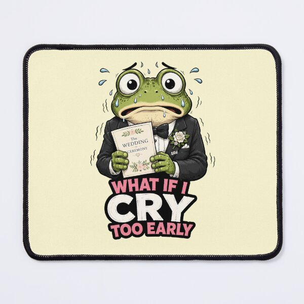 Item preview, Crying Frog Groom Tuxedo Funny Wedding Gift designed and sold by Gentlestate.