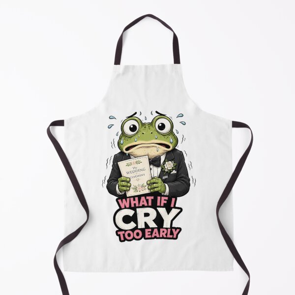 Item preview, Crying Frog Groom Tuxedo Funny Wedding Gift designed and sold by Gentlestate.
