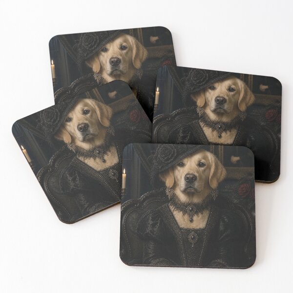Item preview, Victorian Golden Retriever Portrait designed and sold by VelarisMoon.
