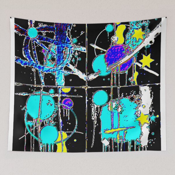 Item preview, rebel geometry dark blend colorful geometric abstract design designed and sold by SmashingDeals.